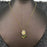 Cubic Zirconia Sunflower Charm Gold-plated Necklace