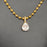 Drop Zircon 18K Gold Plated S.Steel Necklace
