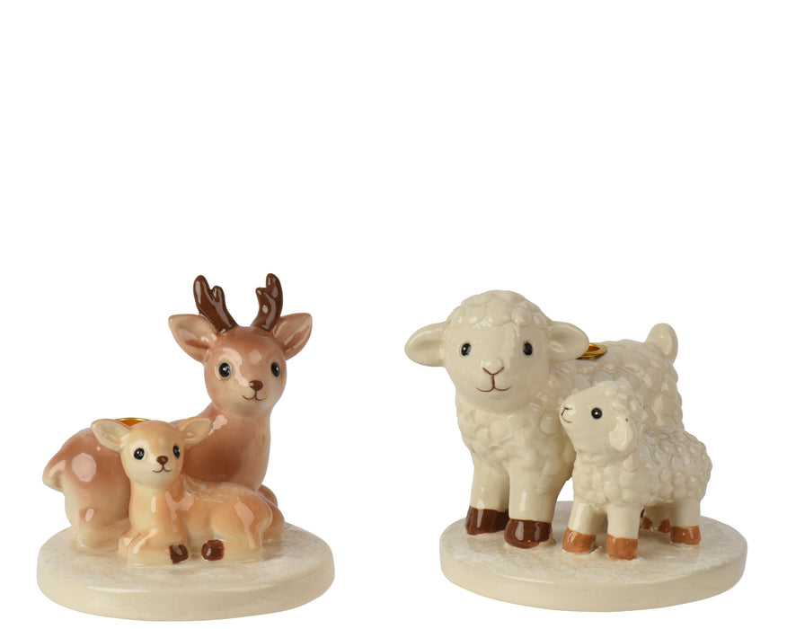 Deer & Fawn/ Sheep & Lamb