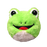 JUMPER-frog green bnce