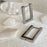 Earrings Brut Rectangular Hoop