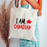 I am Canadian Tote Bag | Canada Strong | Maple Leaf