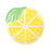 Lemon Slice Ceramic Incense Holder Plate