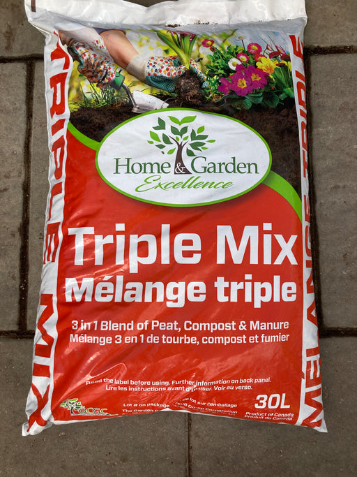 Triple Mix Soil  30L  H&G