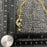 Sparkling Cubic Zirconia Star Moon charm Necklace - MS