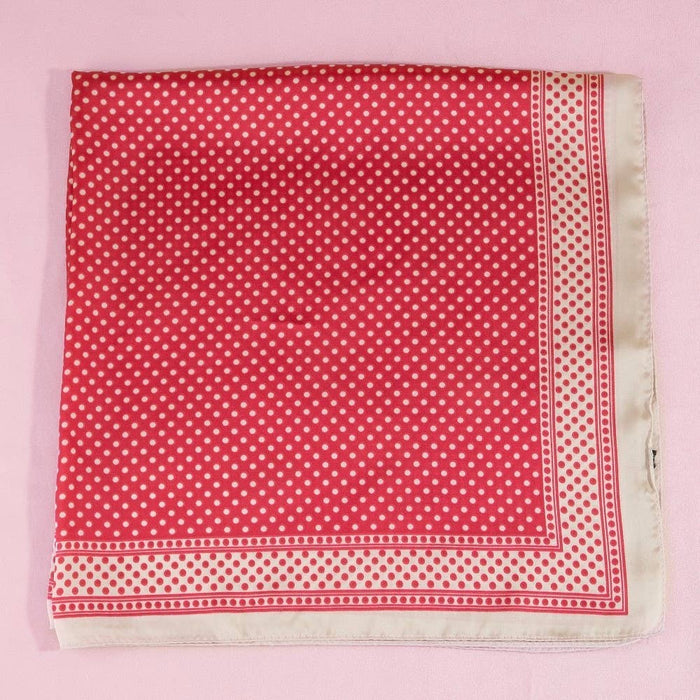 Square Polka Dot Pattern Scarf
