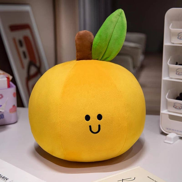5-6.5" Fruit Plush - apple/pear/orange/persimmon/tomato