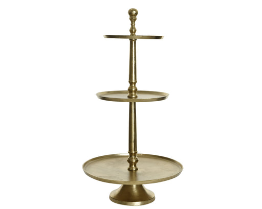 Cake Stand 3 Tier Gold