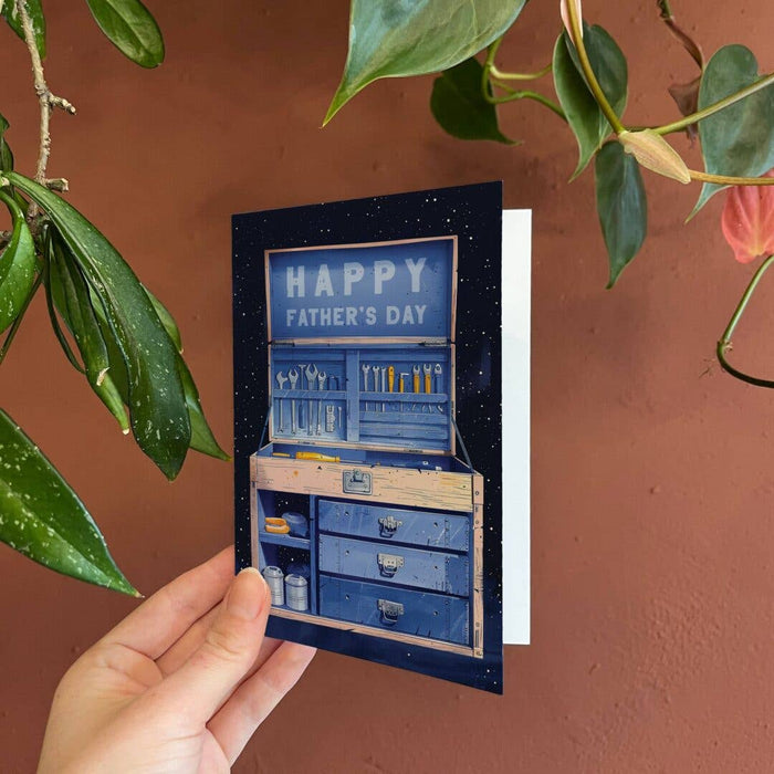 Happy Father's Day Toolbox | Father's Day Greeting Card