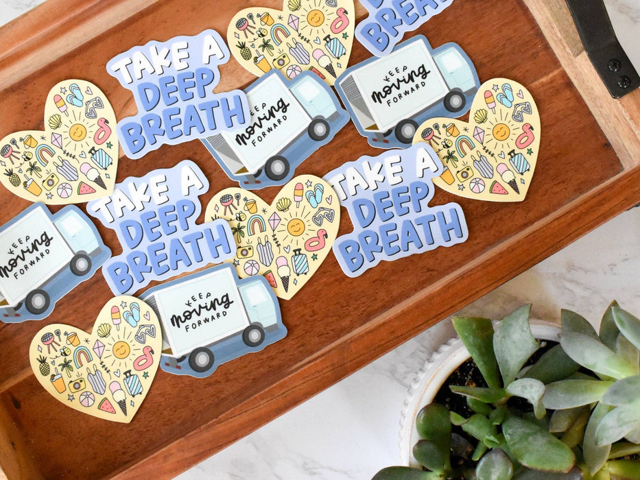 Take A Deep Breath Sticker