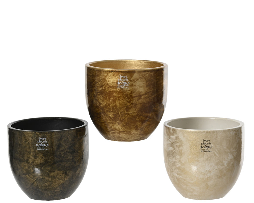 Pots Terracotta Brown/Rust/Beige 5"