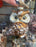 Orn. Owl Brown Glass
