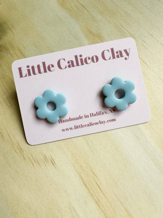 Groovy Daisy Studs | Polymer Clay Earrings