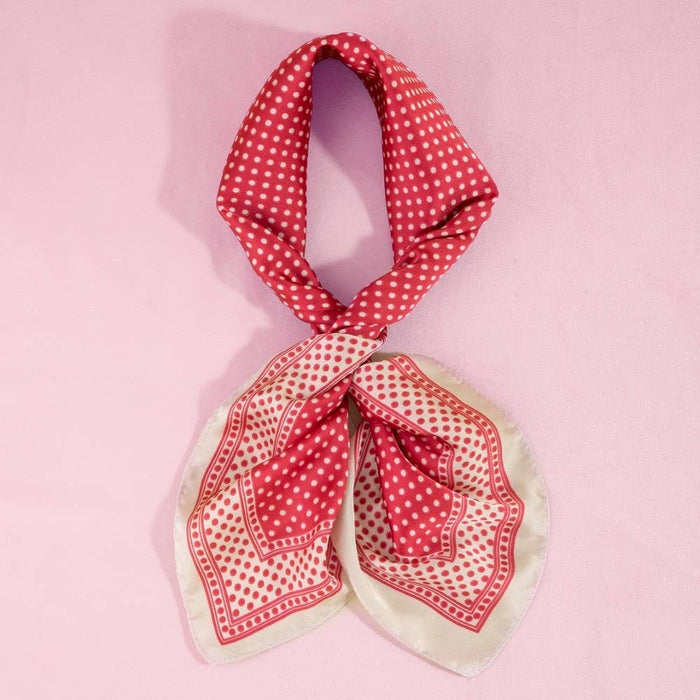 Square Polka Dot Pattern Scarf