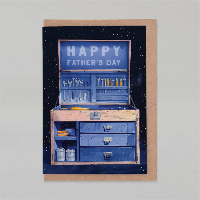 Happy Father's Day Toolbox | Father's Day Greeting Card