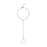 18K Gold PVD Stainless Steel Smooth Lip Hand Chain
