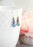 Vintage Glass Earrings -Three Jewel - Shades of Blue