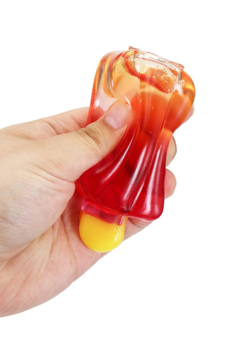Jelly Popsicle Two-Tone Sticky Jiggly Mochi Squishy