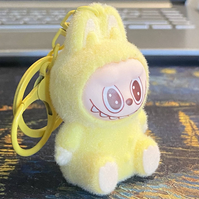 4-6cm Sitting Labubu Inspired Pendant/Keychain/Bag Charm