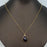 Natural Stone Charm Stainless Steel Necklace
