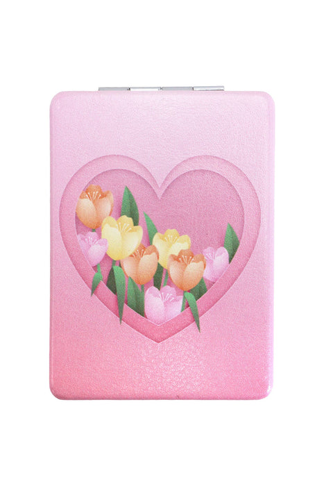 Pastel Tulips and Gifts Makeup Mirror