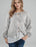 V-neck front tie Cardigan
