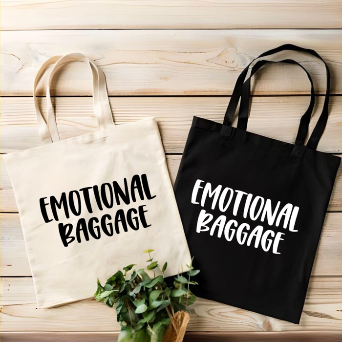 Emotional Baggage Tote Bag | Mental Health