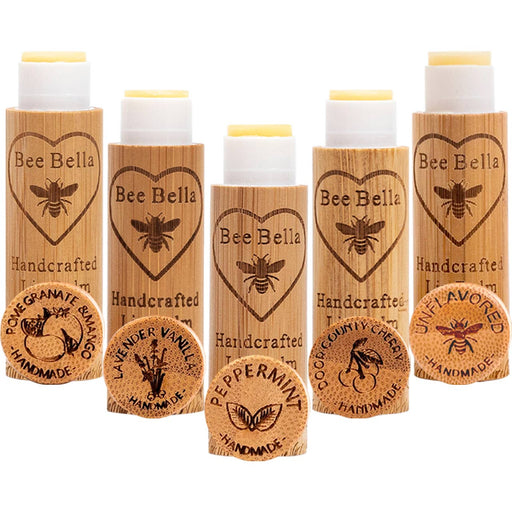 Bee Bella Bee Wax Lip Balm Five Pack of Lip Balm