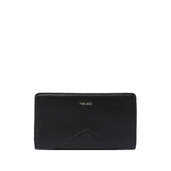 Sophie - Recycled Vegan Wallet Black