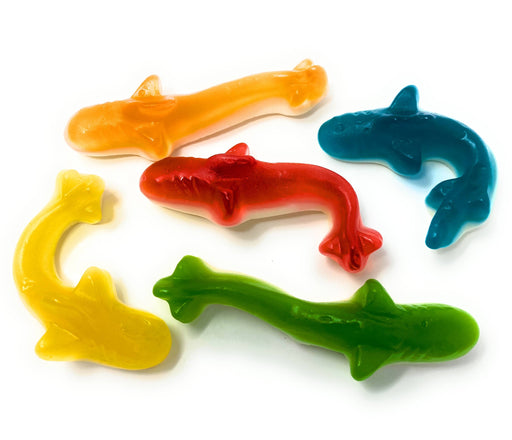 Assorted Shark Gummy 7oz Tub