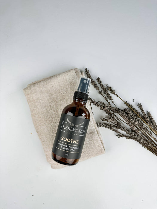 Body Spray | Soothe Lavender + Magnesium Body Oil Spray