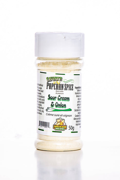 Popcorn Shakers - Sour Cream & Onion 50gr Case of 6