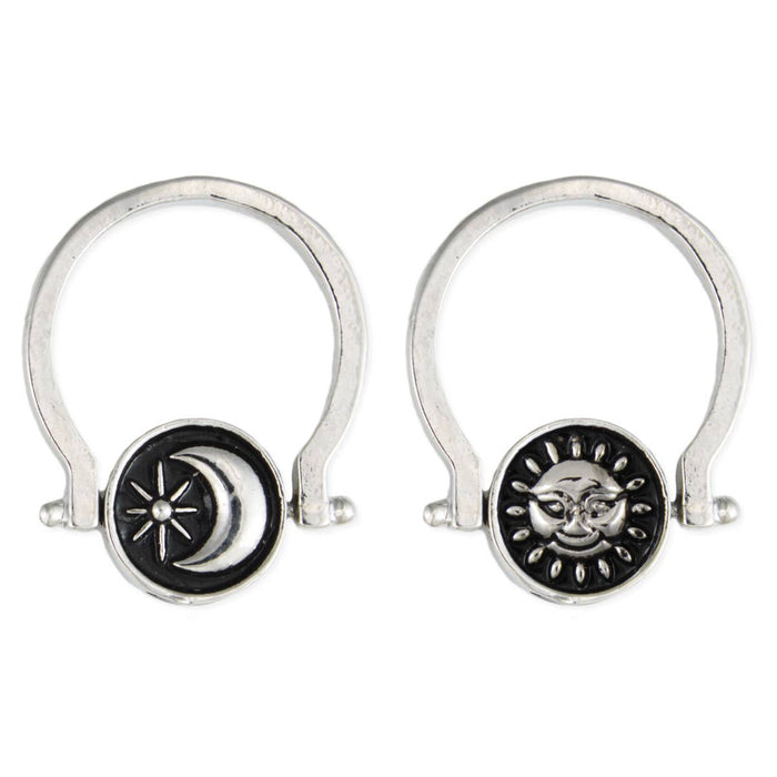 Silver Celestial Spin Ring Display