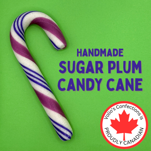 Sugar Plum Large Handmade Candy Cane