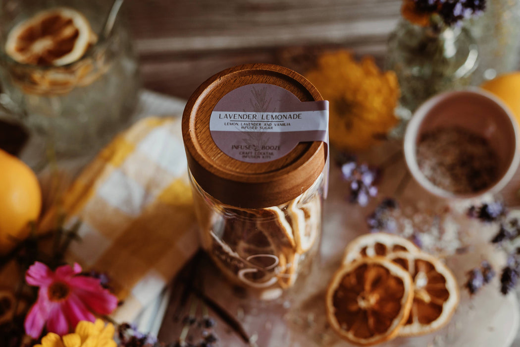 Lavender Lemonade cocktail infusion