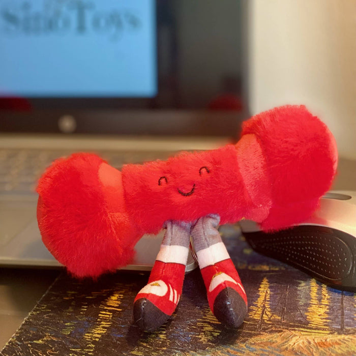 5"  Sports Plush Keychain -basketball, baseball, tennis ball
