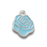 Rose Silver Charm