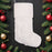 Luxurious Plush Gold Sequin Christmas Stockings