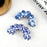 Elegant Blue Wave Hair Clip