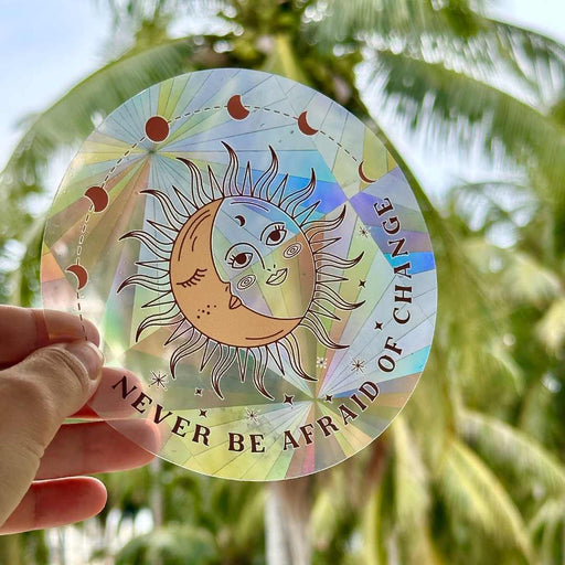 Sun&Moon Suncatcher Window Sticker
