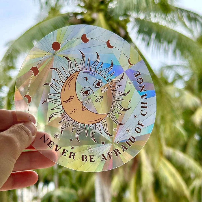 Sun&Moon Suncatcher Window Sticker