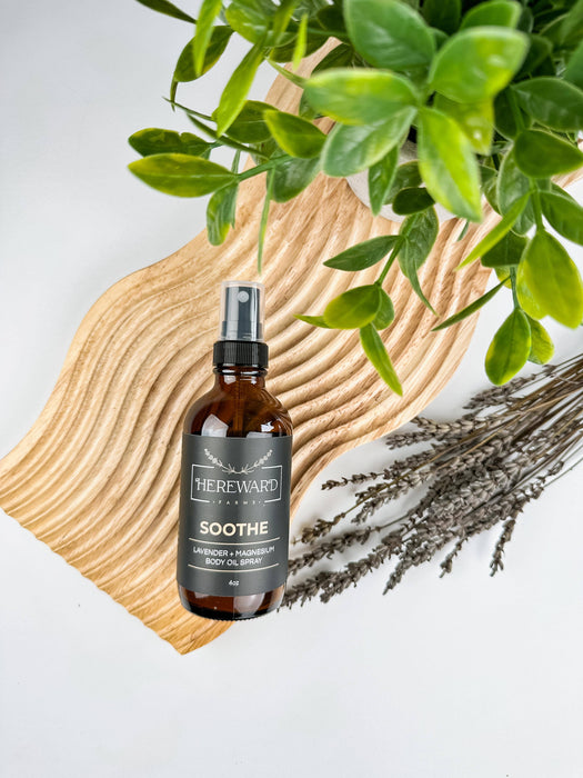 Body Spray | Soothe Lavender + Magnesium Body Oil Spray