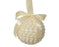 Orn Ball Cream with Pearls