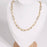 18K Gold Paperclip Chain Necklace