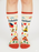Saskatchewan Canada Crew Socks, Prairie Farm Graphic Travel Souvenir Socks