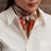 Retro Paisley Silk-Feel Square Scarf for Timeless Look