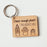I Have Enough Plants Said Nobody Ever Wooden Keychain
