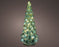 Glass Tree Mico LED Green 21 cm