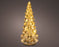 Glass Tree Mico LED Brown 21 cm