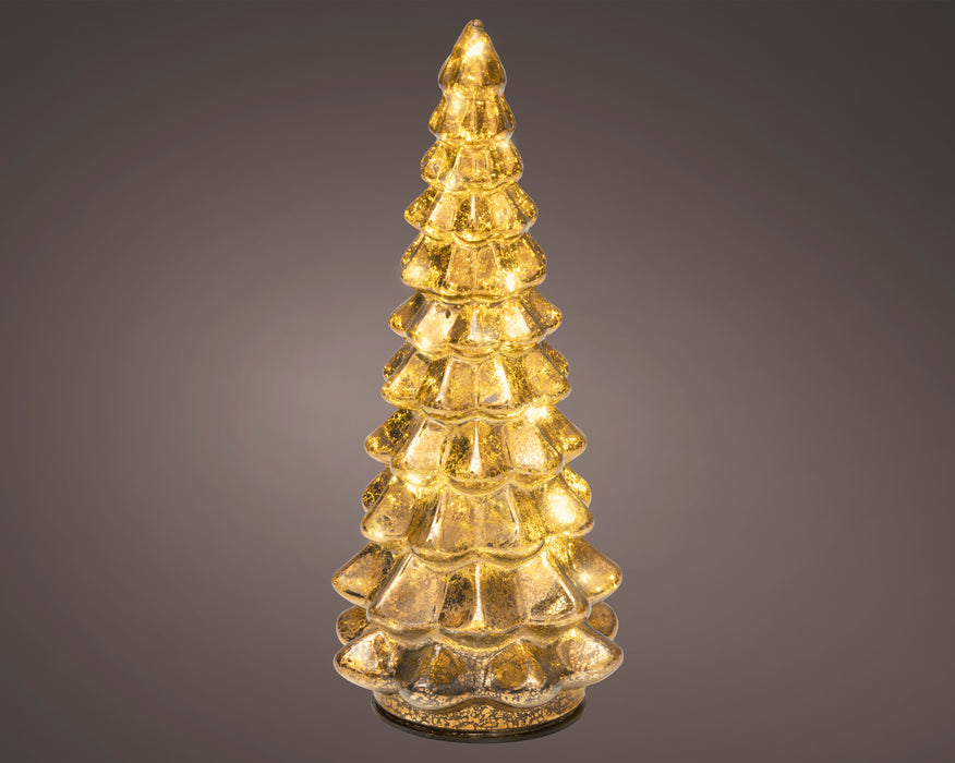 Glass Tree Mico LED Brown 21 cm